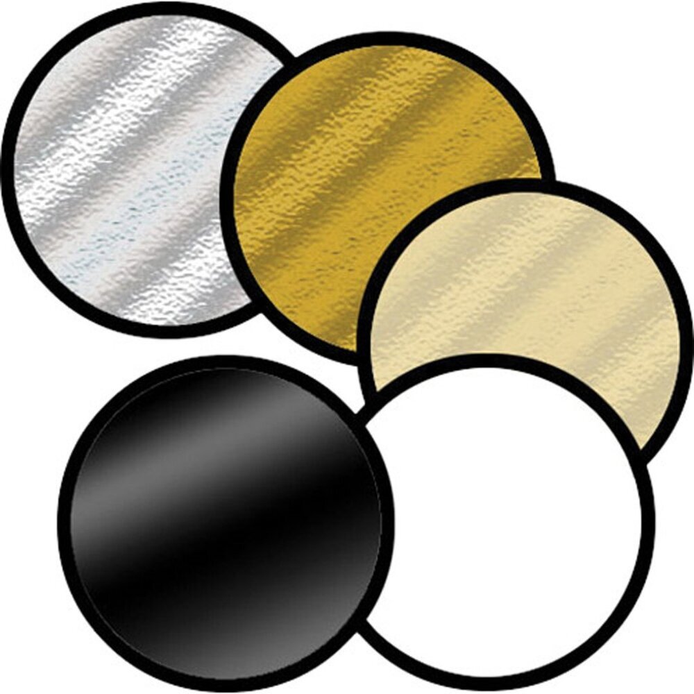 Chameleon 42" 5-in-1 Collapsible Disc Reflector